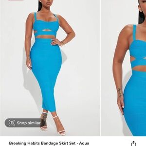 FashionNova cute and sexy matching set